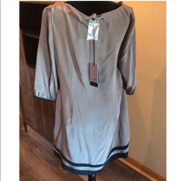 Coast “Porcini” 100% Silk Dress - Picture 2 of 12